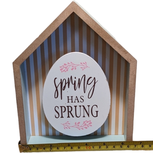 Signature Select Seasons Spring Has Sprung Pastel Shadowbox Decoration - Picture 4 of 10